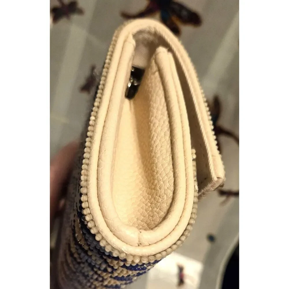 Starlet Evening Beaded Envelope Clutch/Crossbody